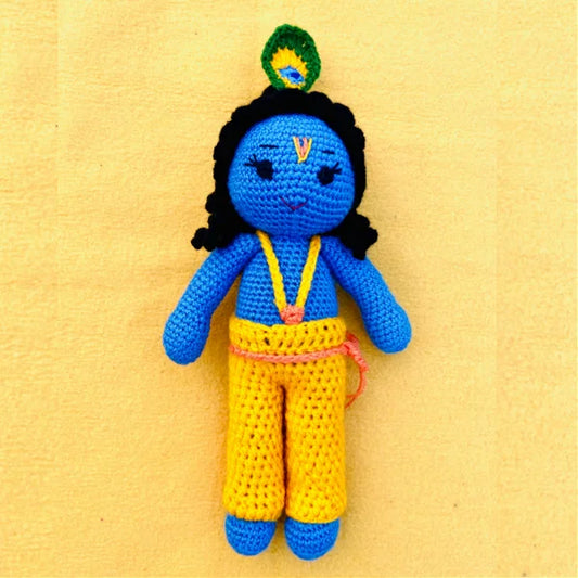 Crochet Handmade Shyam Krishna Toy