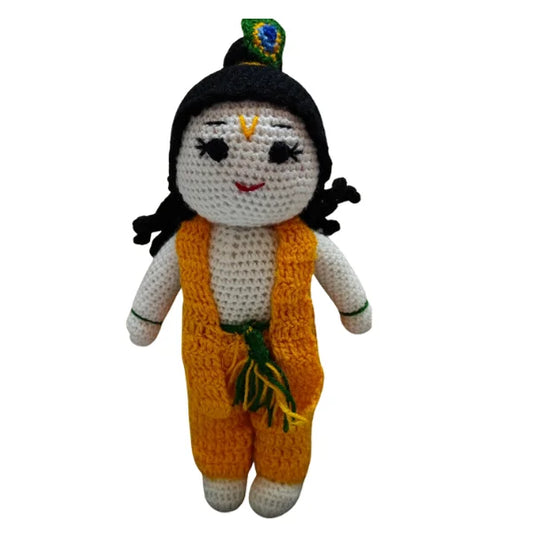 Crochet Handmade Krishna Toy