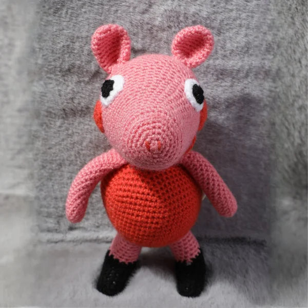 Crochet Handmade Peppa Pig Soft Toy
