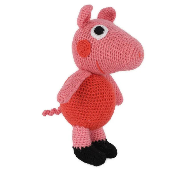 Crochet Handmade Peppa Pig Soft Toy